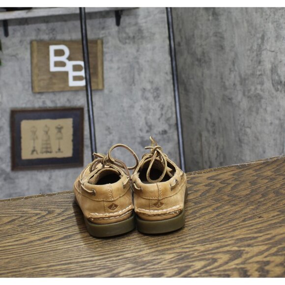 Sperry Womens Authentic Original Boat Shoe 9155240 Royal Brown 5.5M - Picture 4 of 11